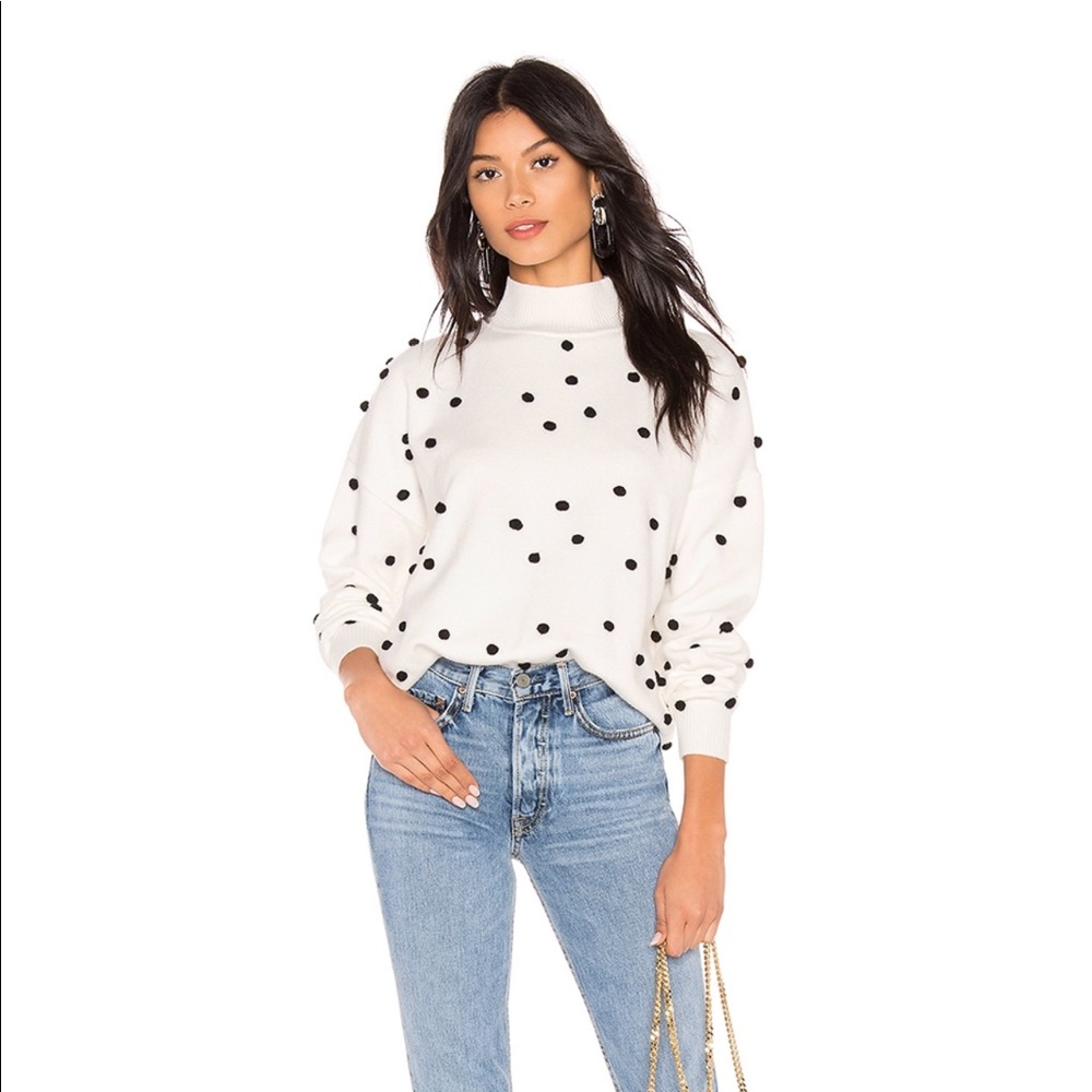 LPA Teza Polka Dot Sweater